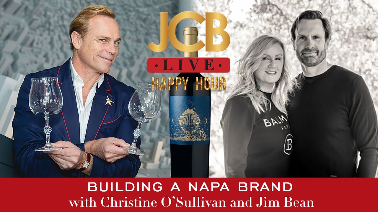 JCB LIVE with Brand Napa Valley owners Christine O'Sullivan and Jim Bean.