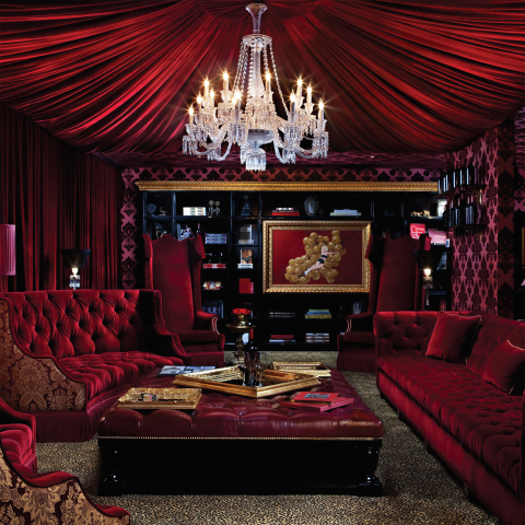 The Red Room at Raymond Vineyards